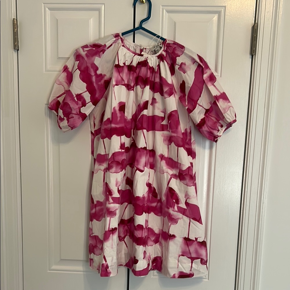 COS Kids Casual Dress - Pink and White